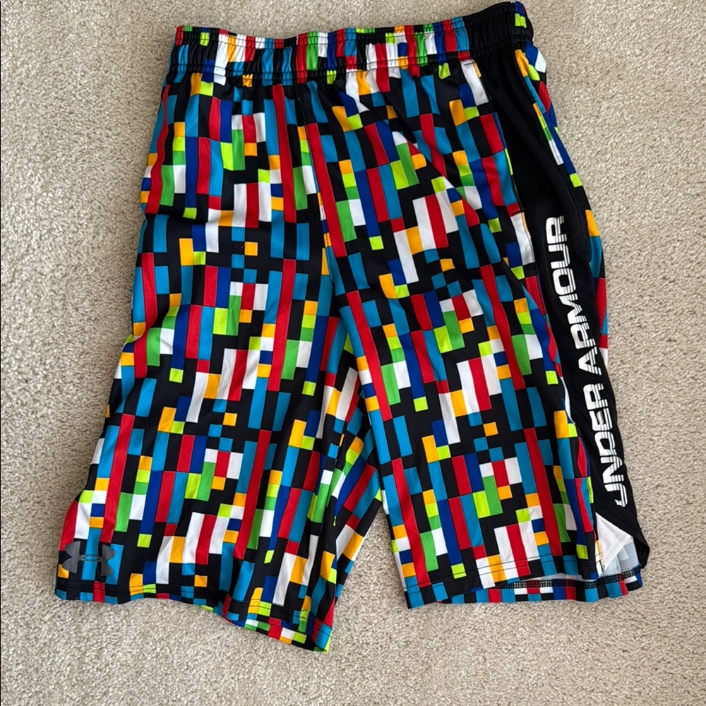 Under Armour Multicolor Geometric Shorts
